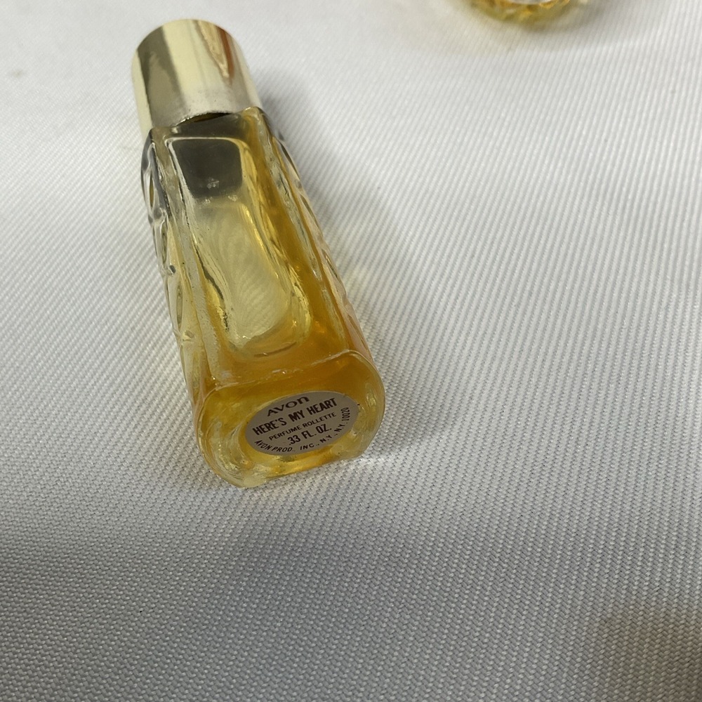 Vintage Avon Lot Elusive Charisma Unforgettable Concealer Here's My Heart - Picture 14 of 16